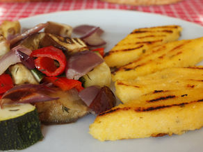 Gegrilde Polenta met Ratatouille