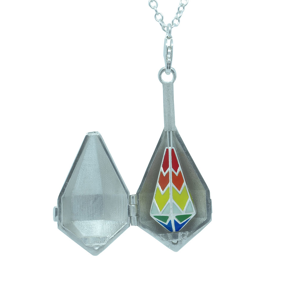 Thumbnail: Spin Within Diamond Locket