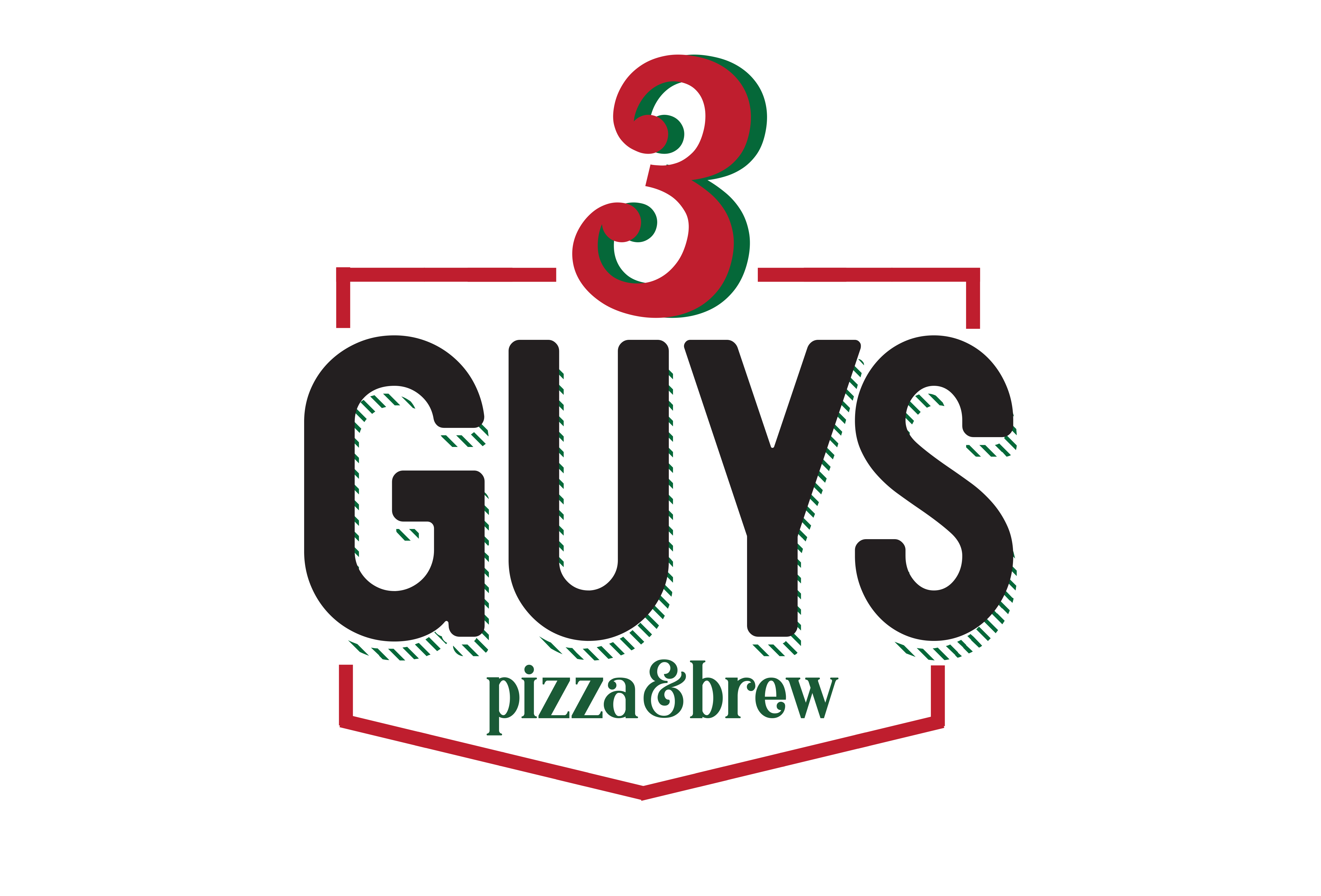 3 guys pizza online