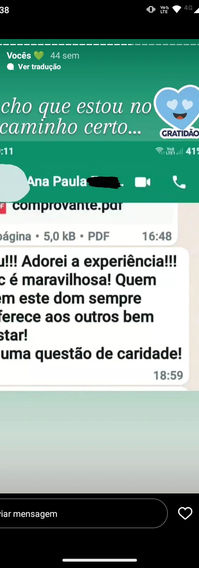 Sobre meus atendimentos.