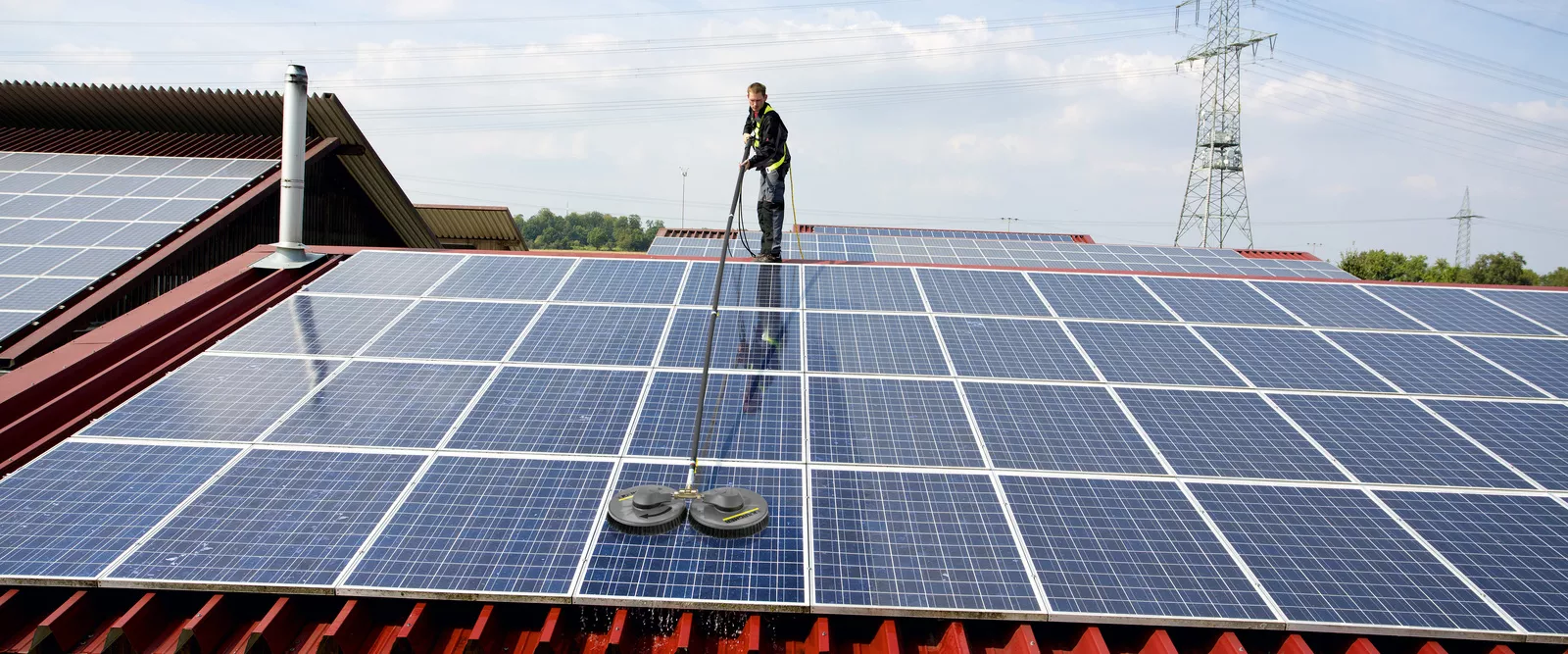 Solar panel cleaning clean properties