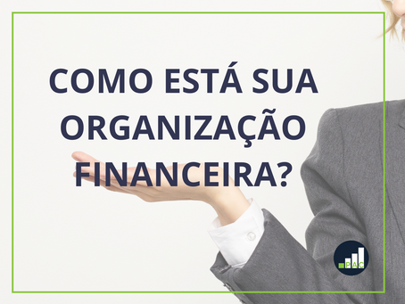 Como está sua organização financeira para 2022? 