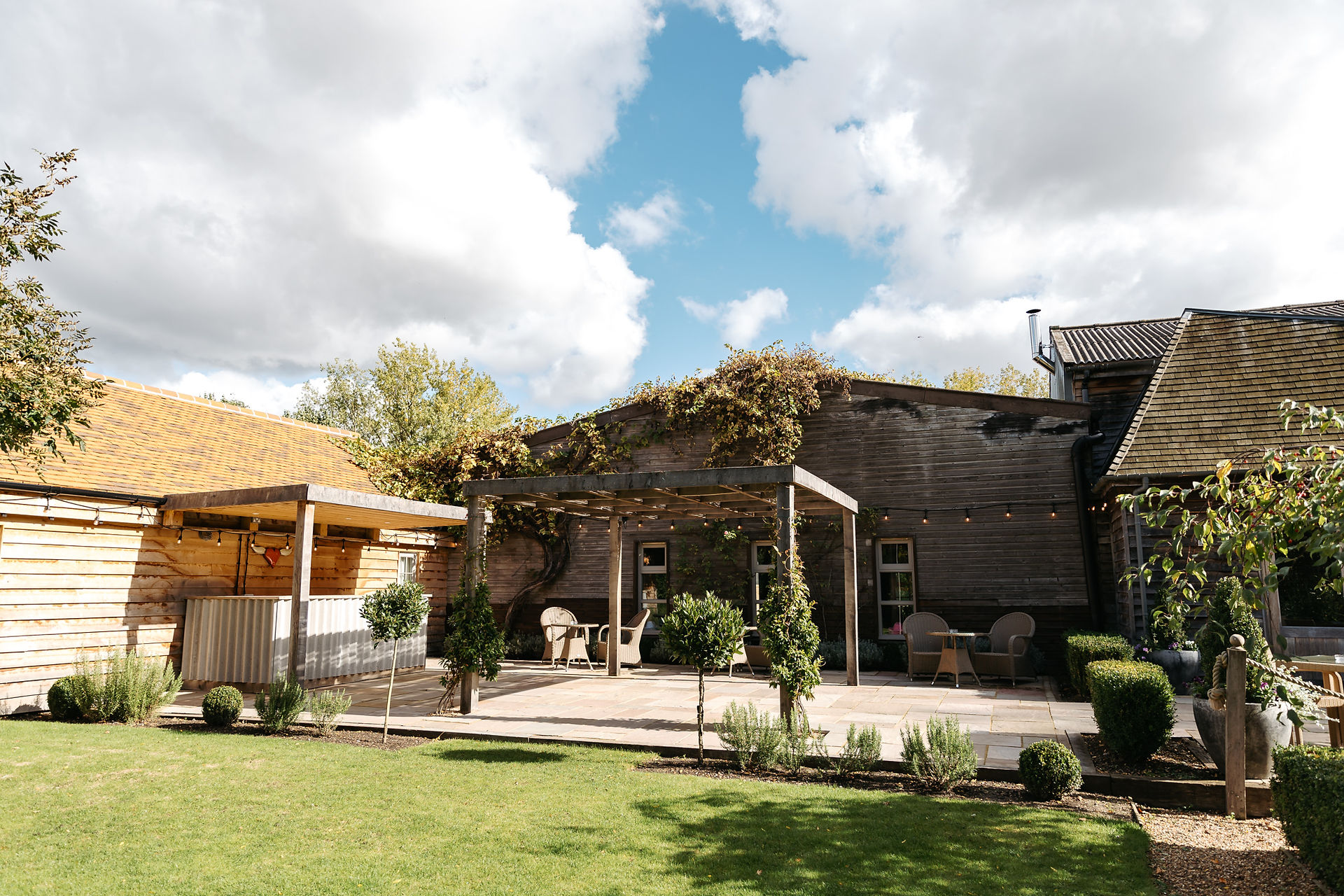 Outdoor area at Houchins Wedding - Beth & James