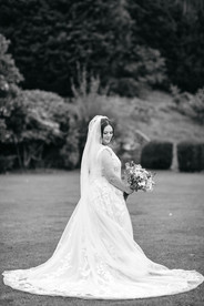 Bride portrait Seckford Hall wedding