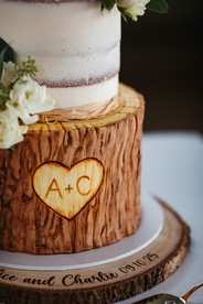 Wedding cake at High House Wedding, Maldon