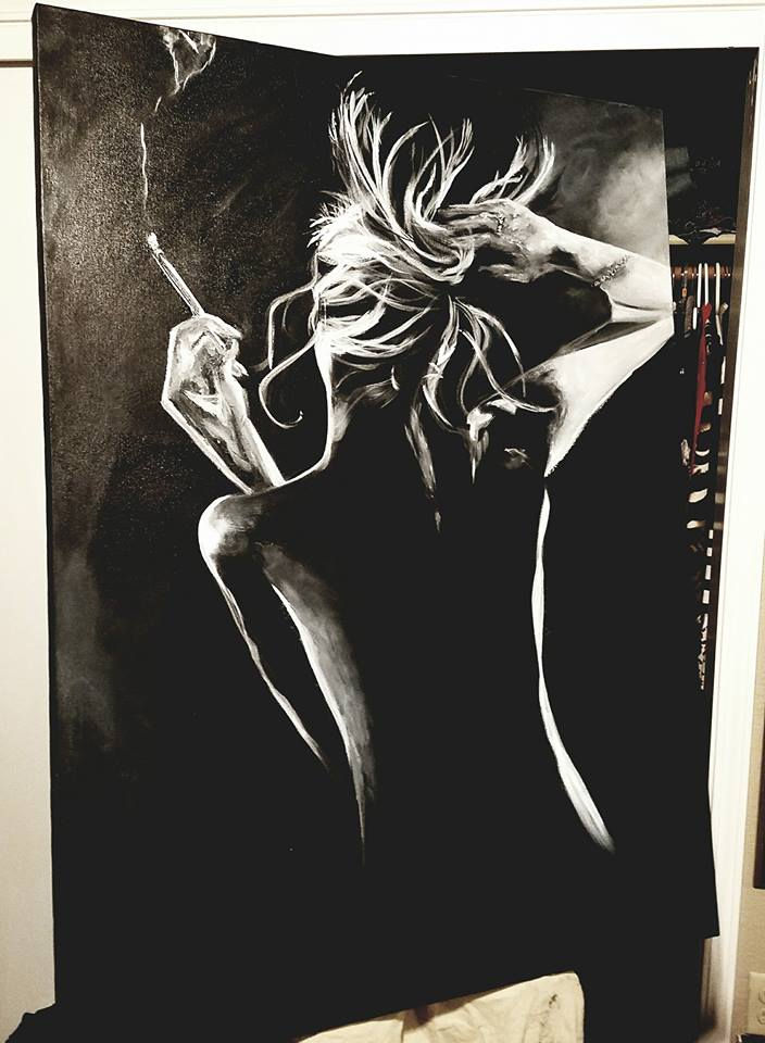 Black and White Art for First Thursday 2