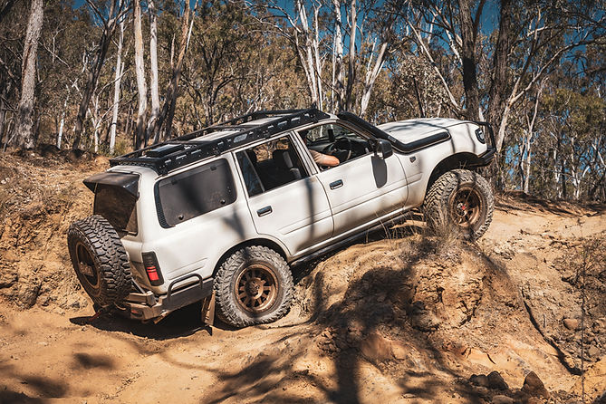 Brent westbrook 80 series landcruiser wheeling offroad