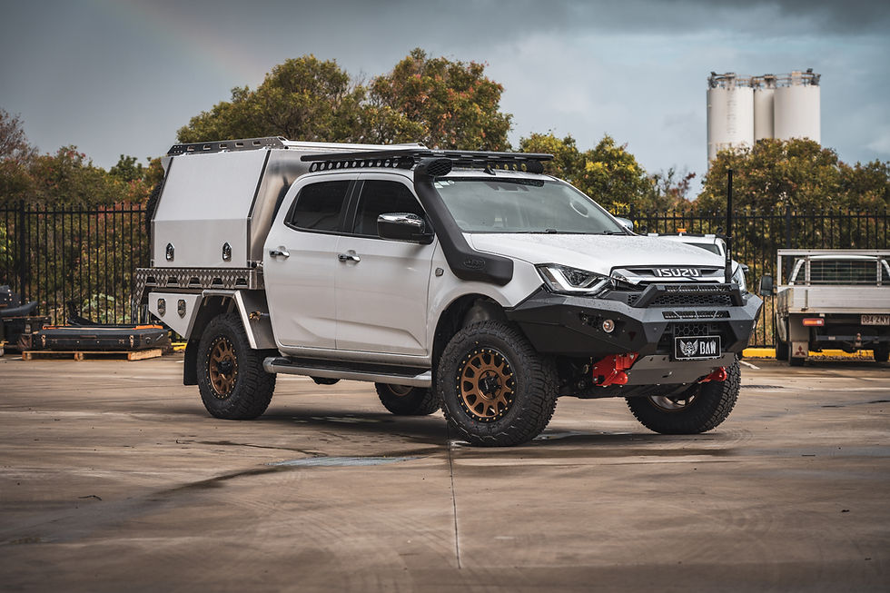 Thumbnail: Isuzu D-MAX with Lovells Platinum with cooling upgrade GVM upgrade 3695kg GVM, 6900kg GCM