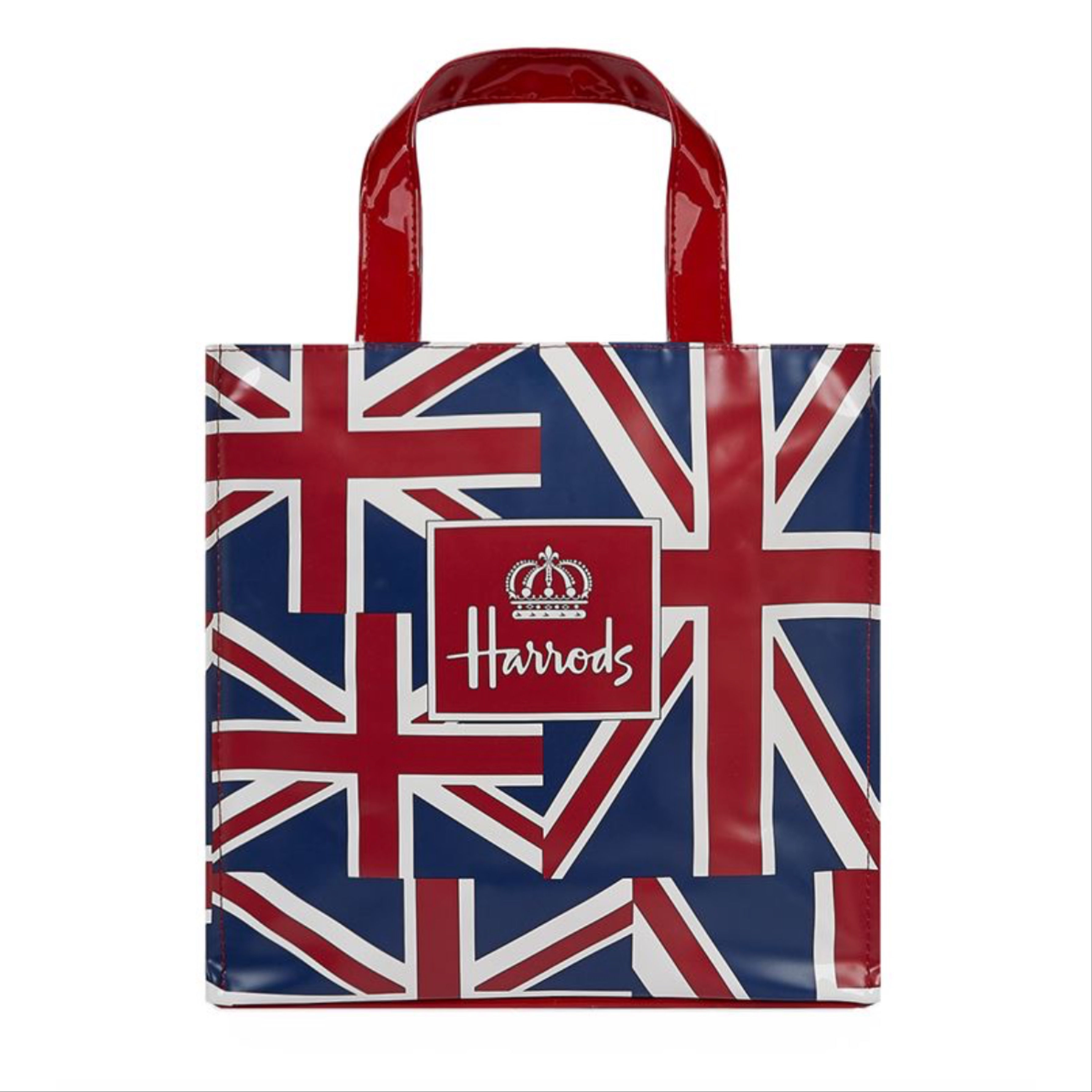 Harrods Vintage Flag Shopper Bag (Small)