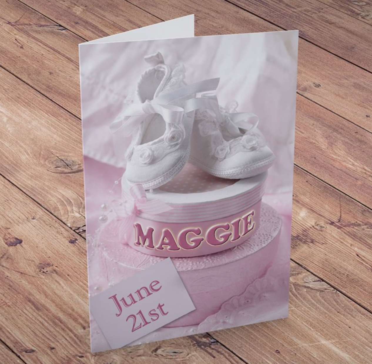 Girl Gifts Greeting Card - Personalized