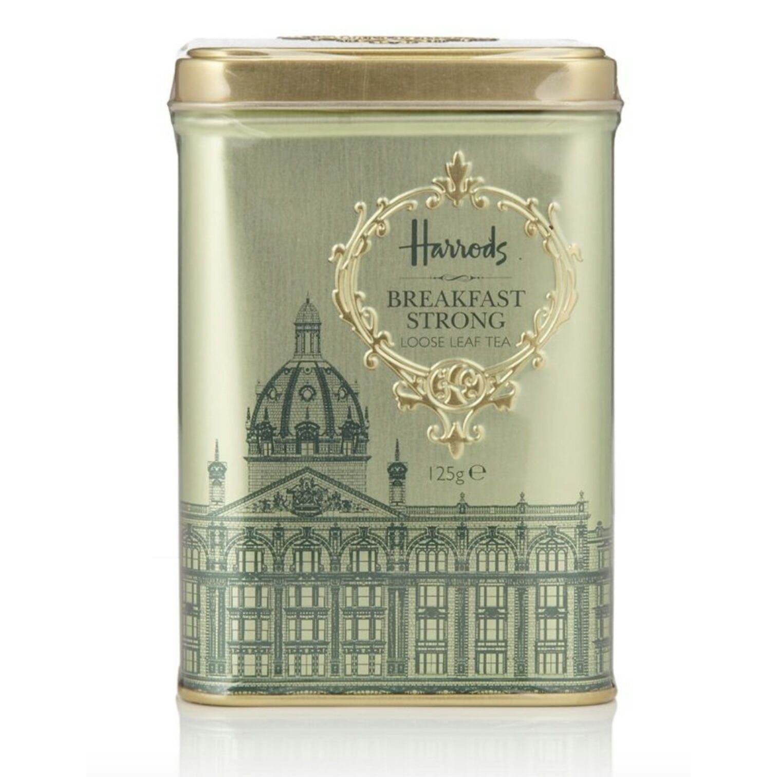 Harrods Breakfast Strong Loose Leaf Tea Tin