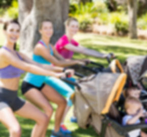 Cours Pilates poussette