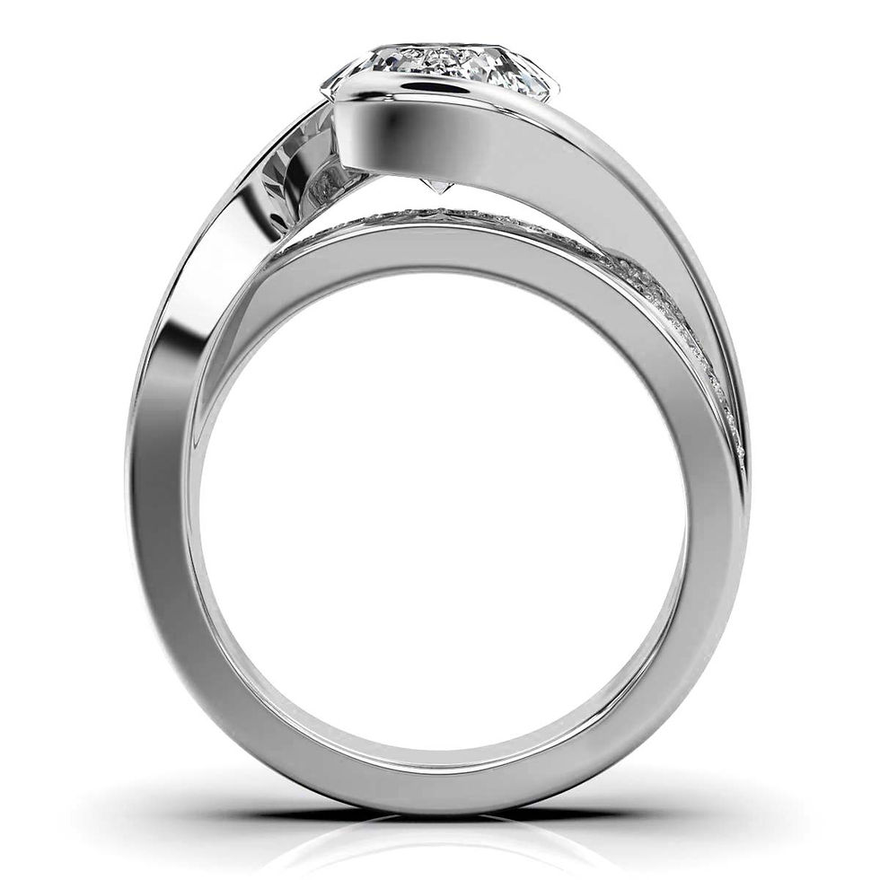 Thumbnail: 18K White Gold Ring