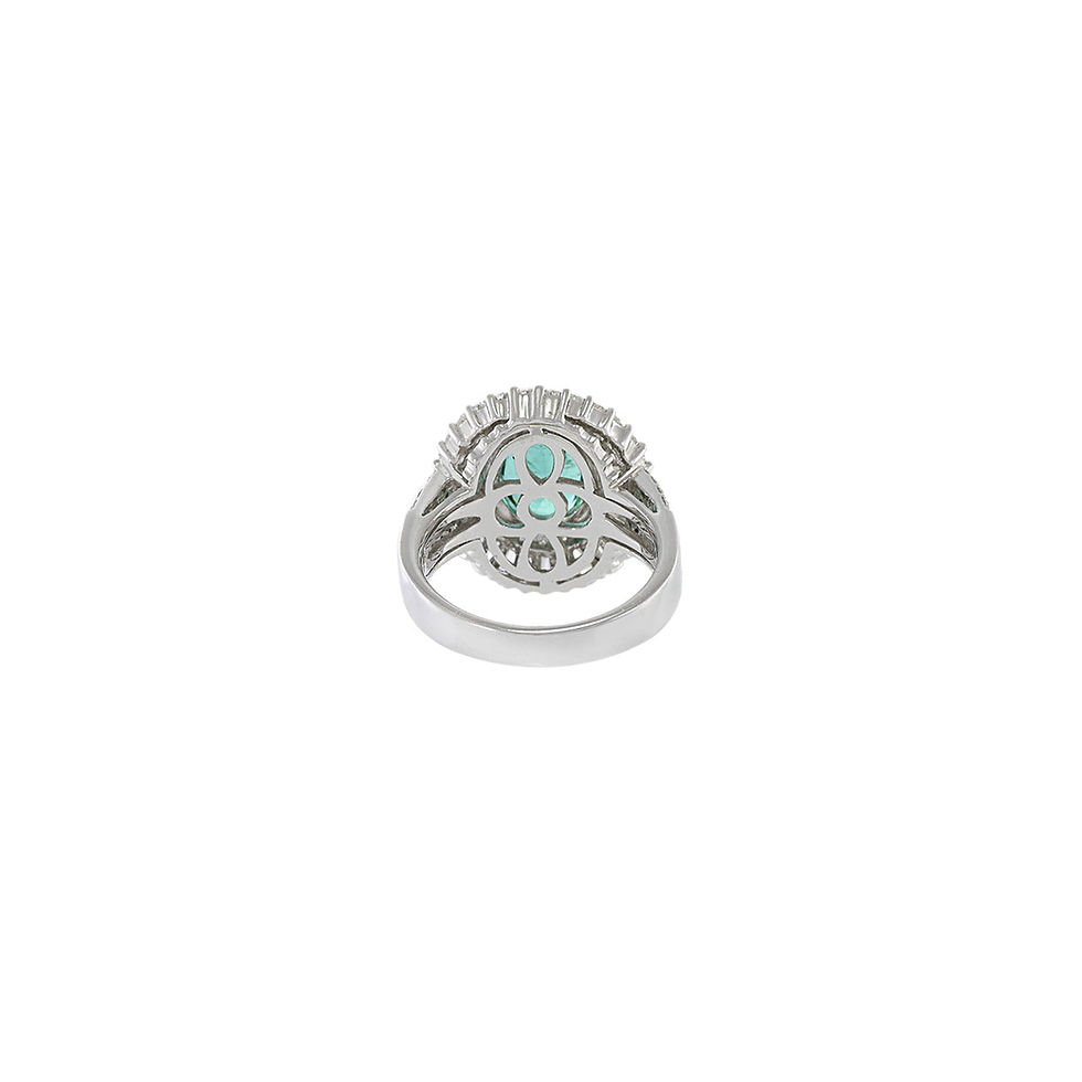 サムネイル： Diamond Emerald Ring