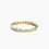 Thumbnail: 18K Solid Gold Bezel Setting Round Brilliant Cut Diamond Eternity Ring