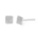 Ryan Square Pave Diamond Earrings