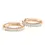 Thumbnail: Baguette Diamond Hoops for Women