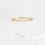 Thumbnail: 14k Solid Gold Lab-Grown Diamond Petite Diamond Distance Band