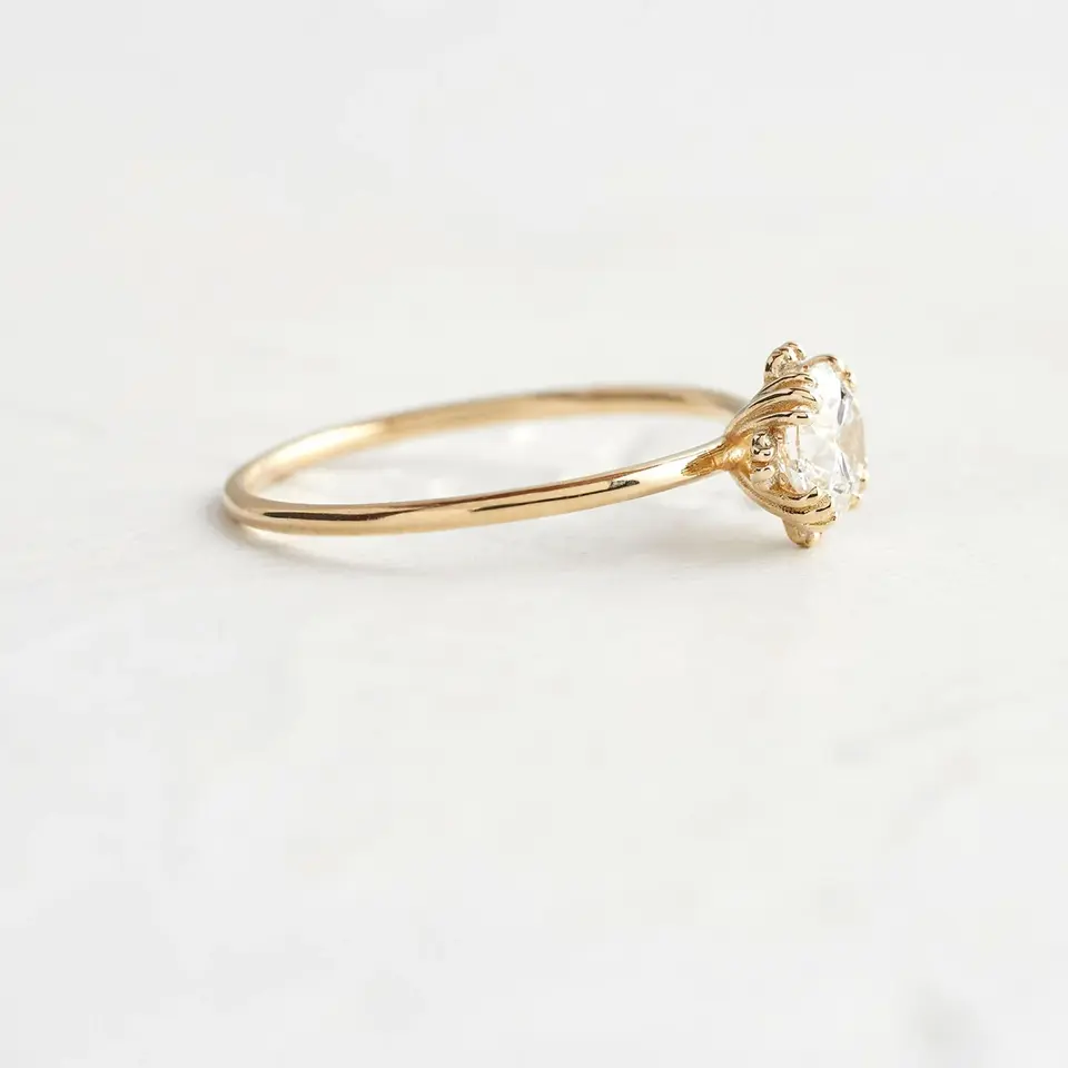 Round Cut Diamond Ring