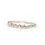 Thumbnail: 18K Solid Gold Zara Diamond Stacking Ring