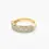 Thumbnail: Unique Baguette and Round Diamond Anniversary Ring for women