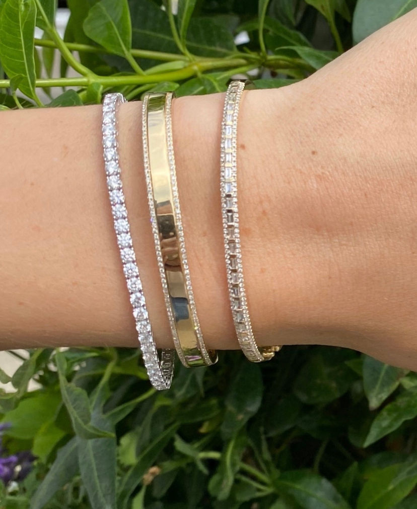 18K Gold Issabella Diamond Tennis Bracelet