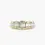 Thumbnail: Luxury 18K Solid Gold Baguette Diamond Anniversary Band