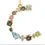 Thumbnail: Mixed Gemstone Letter Charm