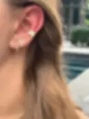 Diamond Skull Earrings