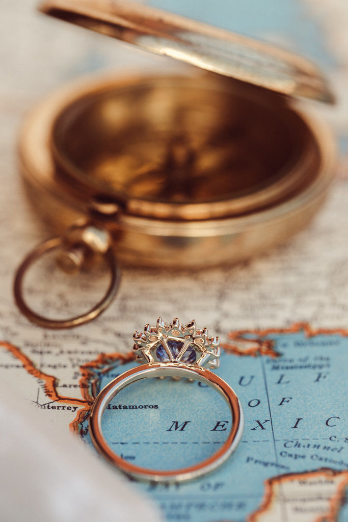 Thumbnail: The Seine 1.46 ct Round Sapphire Ring