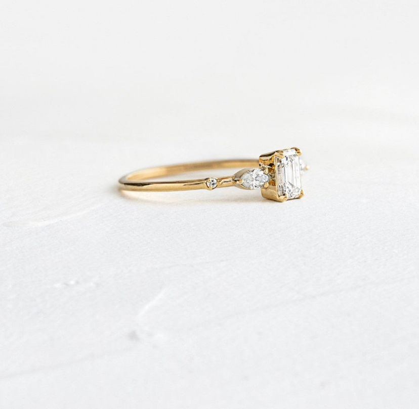 Thumbnail: Moissanite Ring