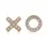 Thumbnail: Diamond Xo Studs