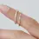 Thumbnail: Dainty Baguette Diamond Ring