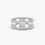 Thumbnail: 14k Baguette and Round Diamond Ring