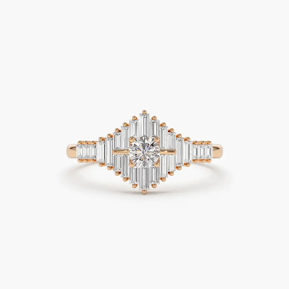 Thumbnail: Baguette Diamond Ring