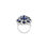 Thumbnail: 18K Solid Gold Sapphire and Diamond Statement Cocktail Ring