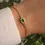 Thumbnail: Emerald Bracelet , Diamond Bracelet, Cuban Emerald Bracelet, Birthday Gift