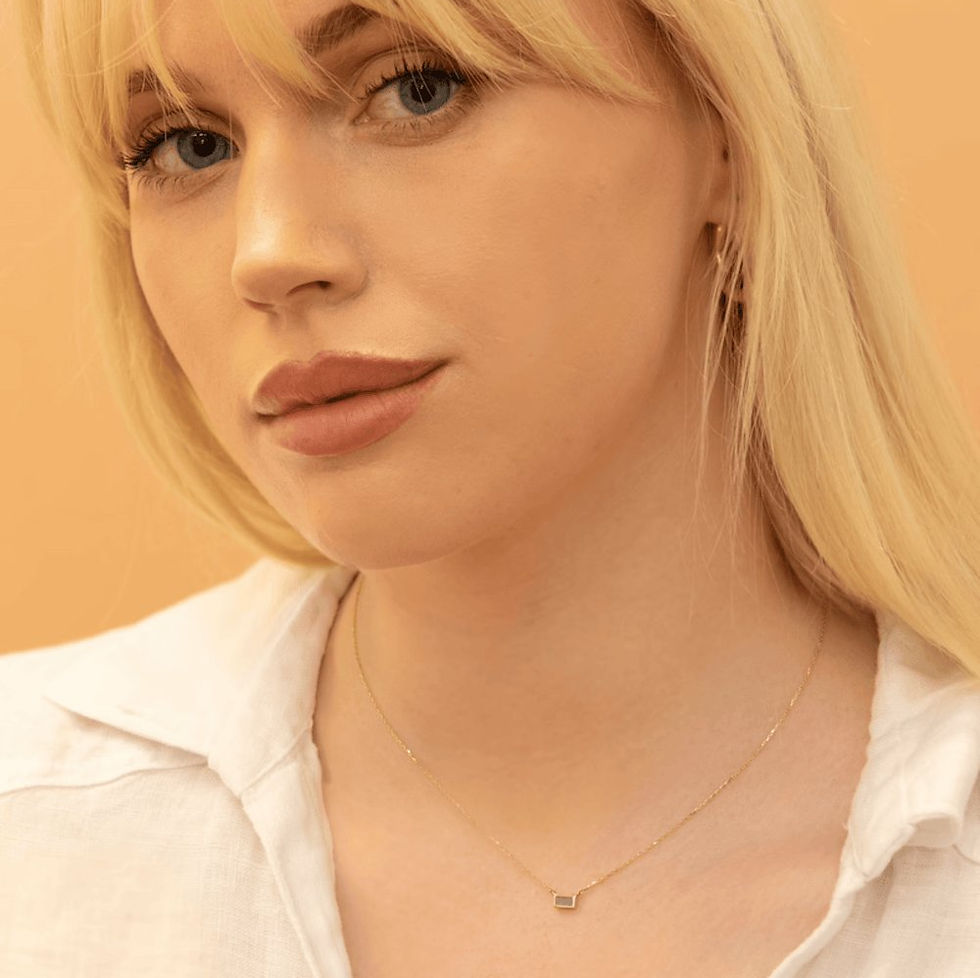 Dainty Labradorite Necklace