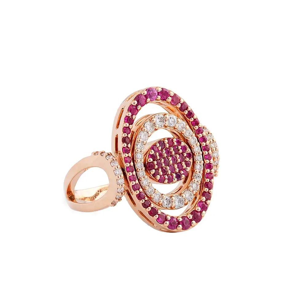 Festival Classy Ruby Ring