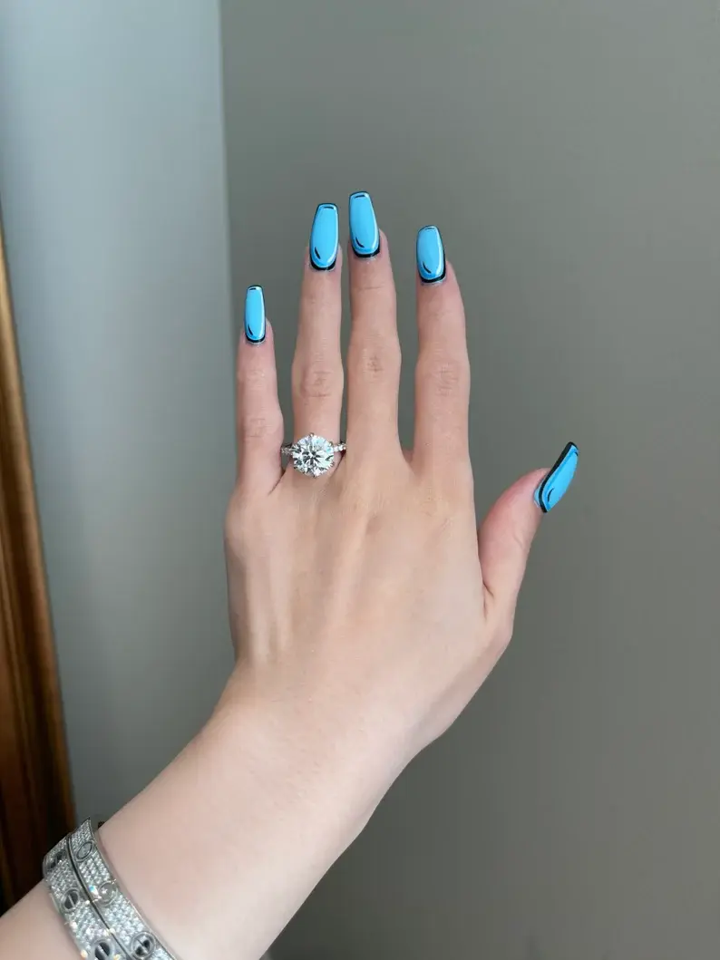 6-Prong High Profile Pav Engagement Ring
