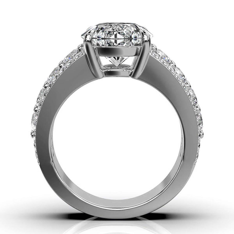 Thumbnail: 18K White Gold Ring