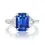Thumbnail: Natural Blue Sapphire Engagement Rings