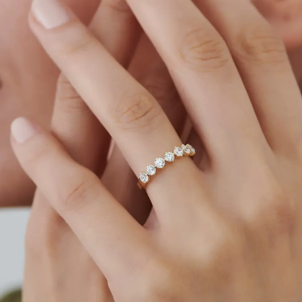 Thumbnail: Wedding Band for women