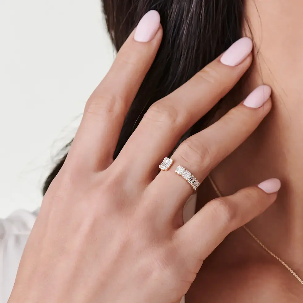 Thumbnail: Baguette Diamond Ring