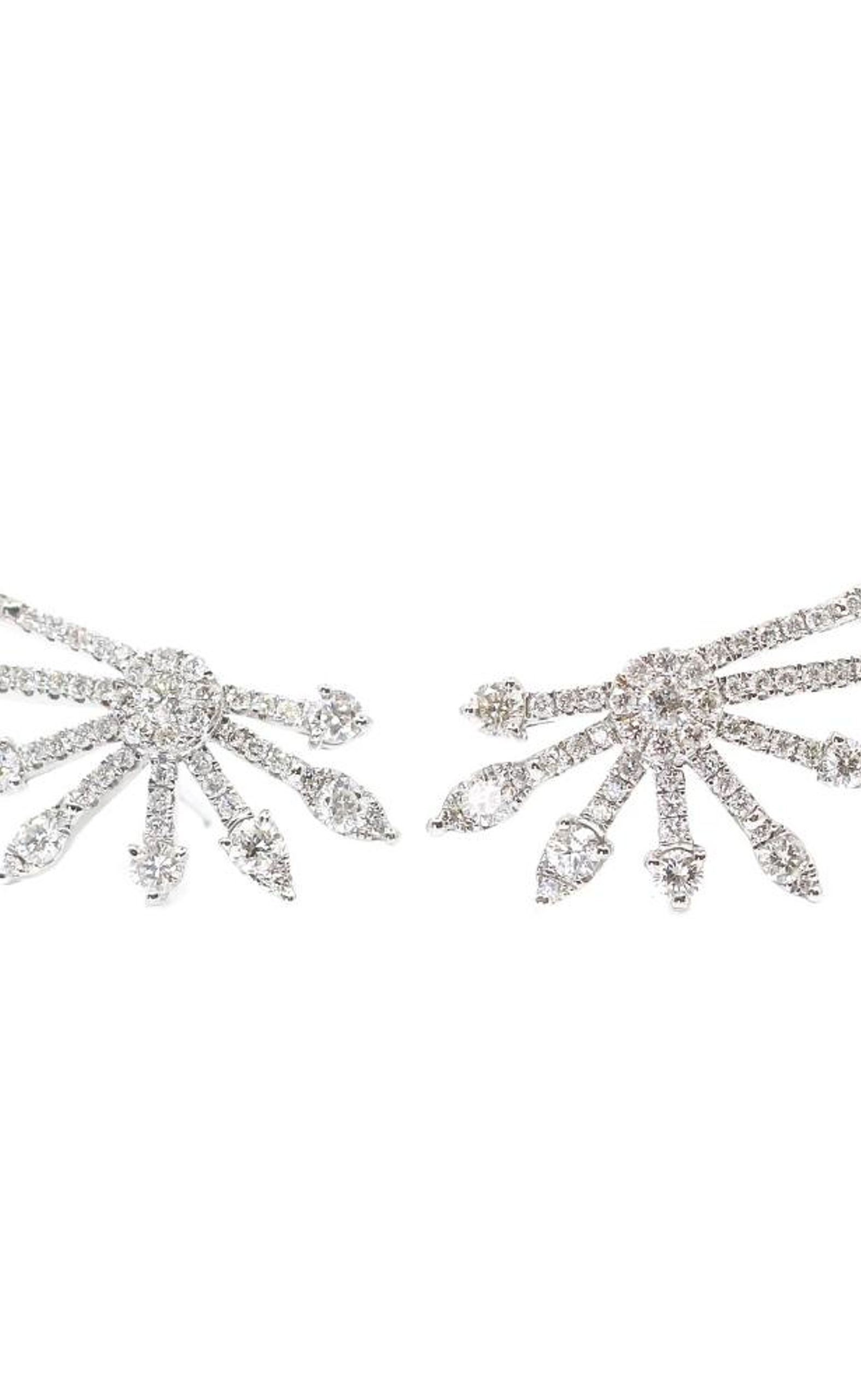Diamond Arrow 14K Gold Ear Climber