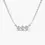 Thumbnail: 18K Solid Gold  Bezel Set Diamond Necklace