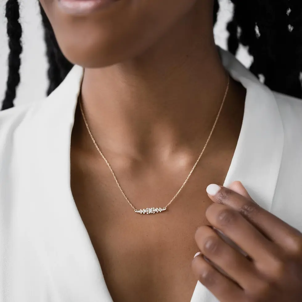 Thumbnail: Edison Diamond Necklace for women