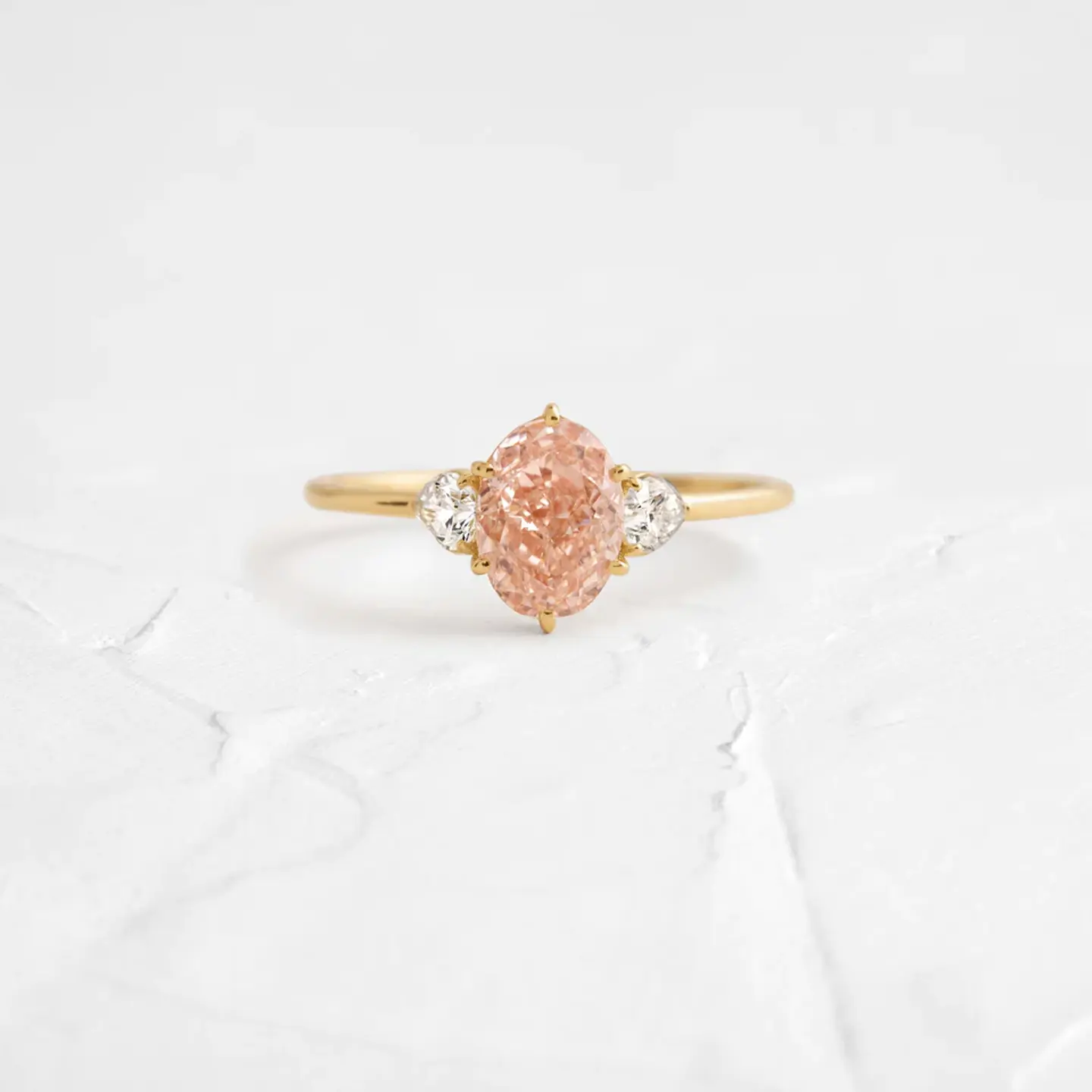 1.25ct. Pink Lab-grown Diamond Ring