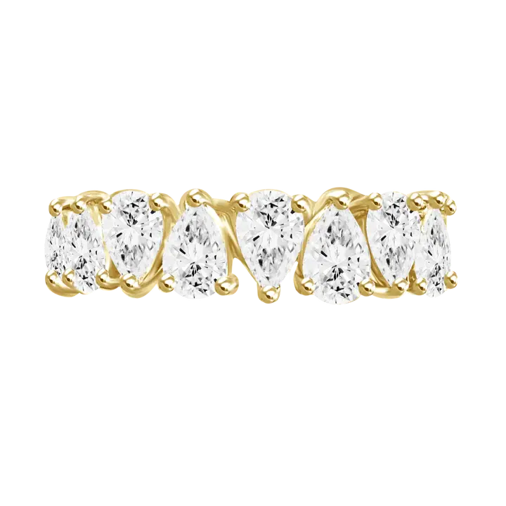 Thumbnail: Pear Shaped Eternity Band