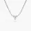 Thumbnail: 14K Gold Round Cut Diamond Trio Pendant